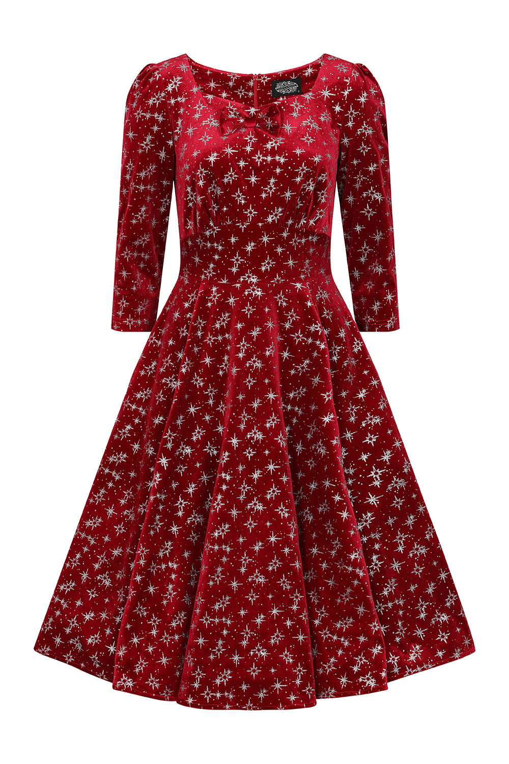 Collectif mainline trixie velvet sparkle doll dress hotsell